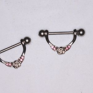 Rose Nipple Jewelry